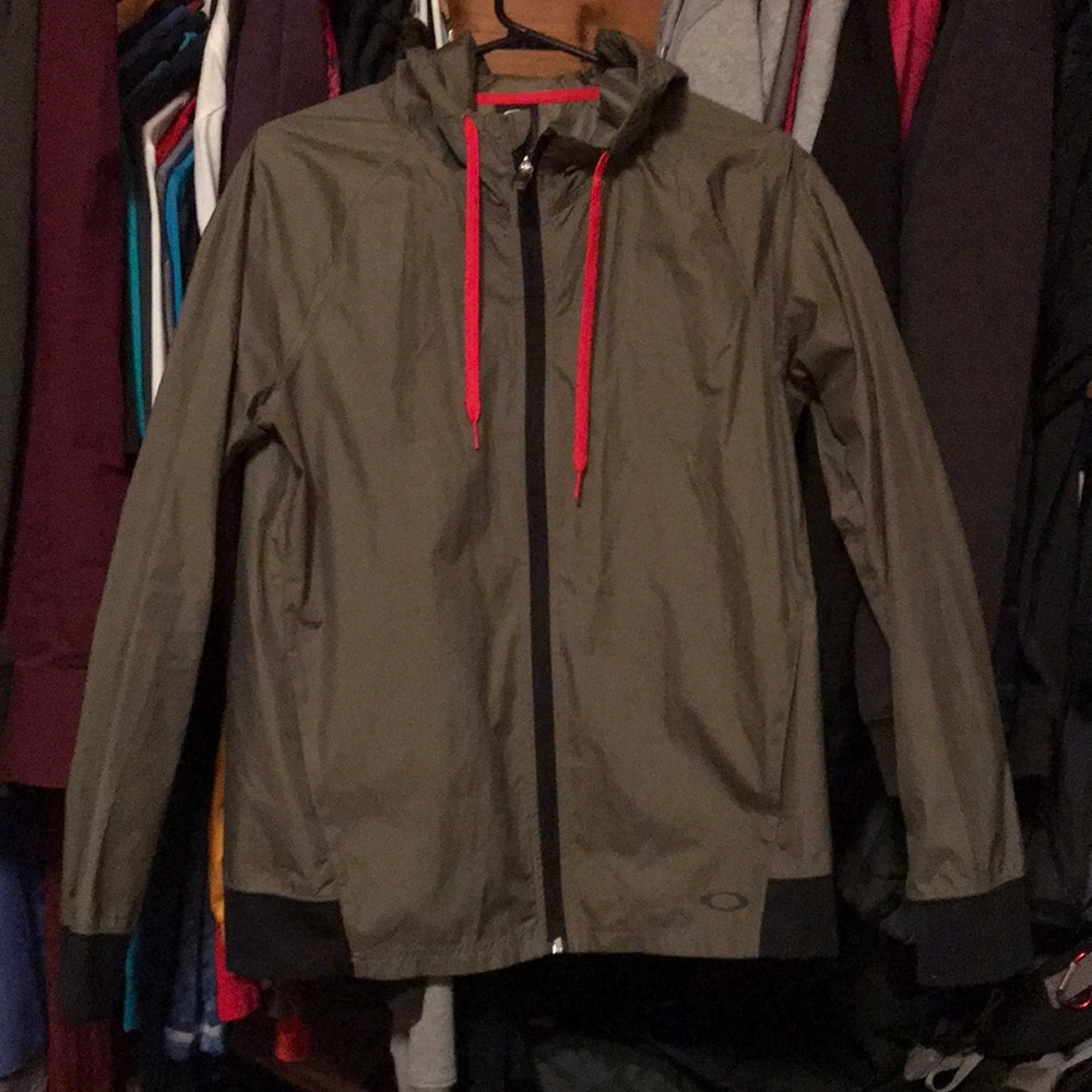 Oakley Olive Windbreaker